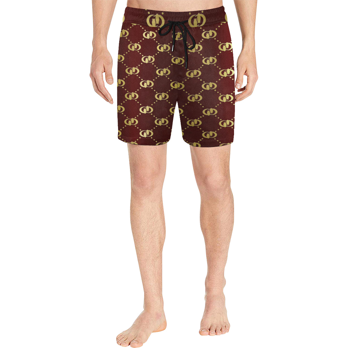 EXCELLENCE Men's Mid-Length Swim Shorts