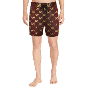 EXCELLENCE Men's Mid-Length Swim Shorts
