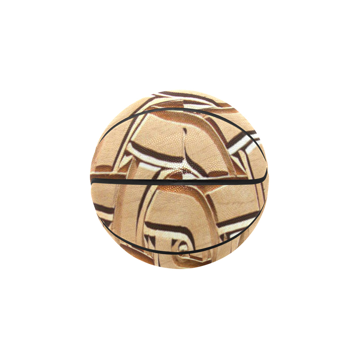 TEMBE ART WOOD All Over Print Basketball