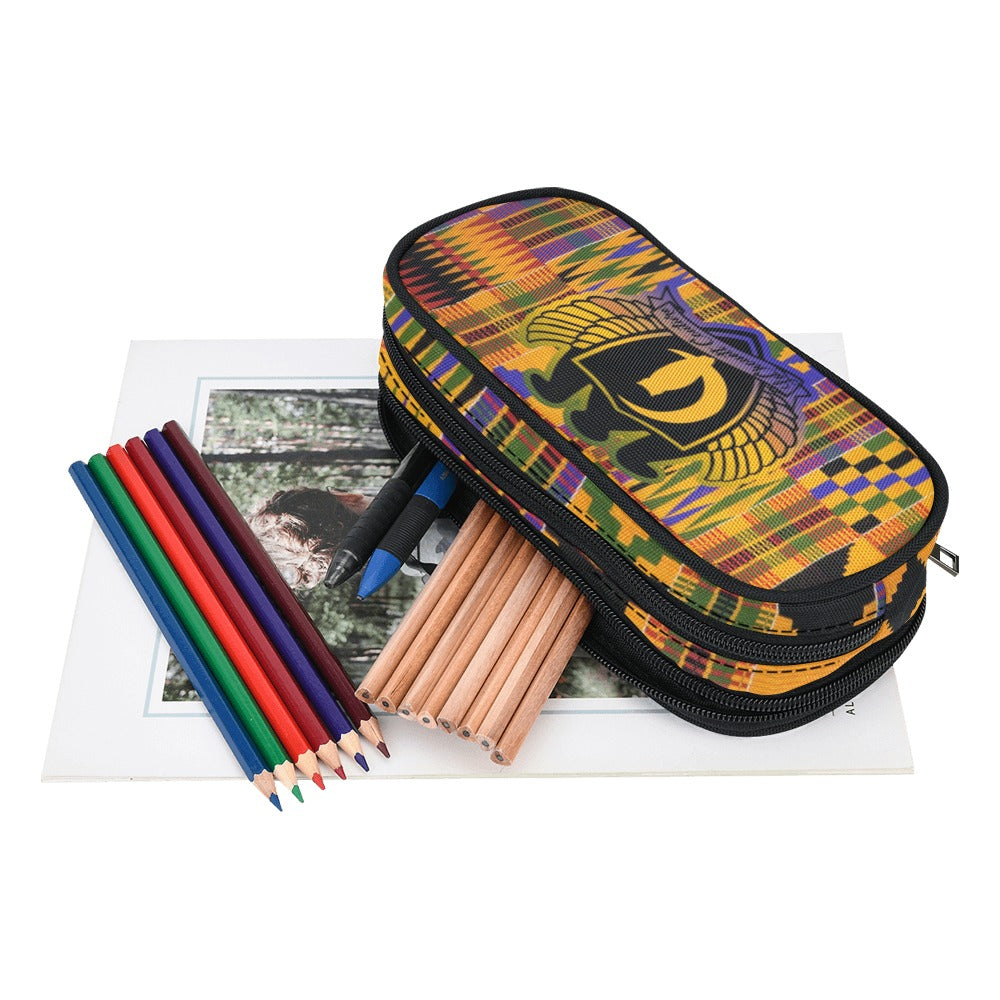 KENTE ATEF Pencil Pouch/Large