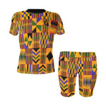 KENTE ATEF CROWN Women's Short Yoga Set