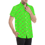 EXCELLENCE SKUNKGLD Men's All Over Print Short Sleeve Shirt