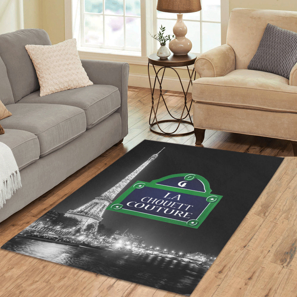 PARIS BY NIGHT Area Rug 5'3''x4'