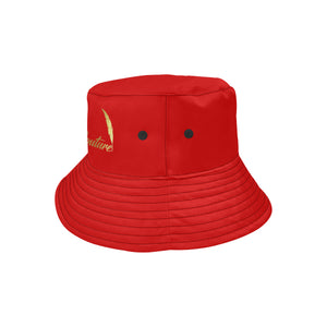 LCC PARIS RED All Over Print Bucket Hat for Men