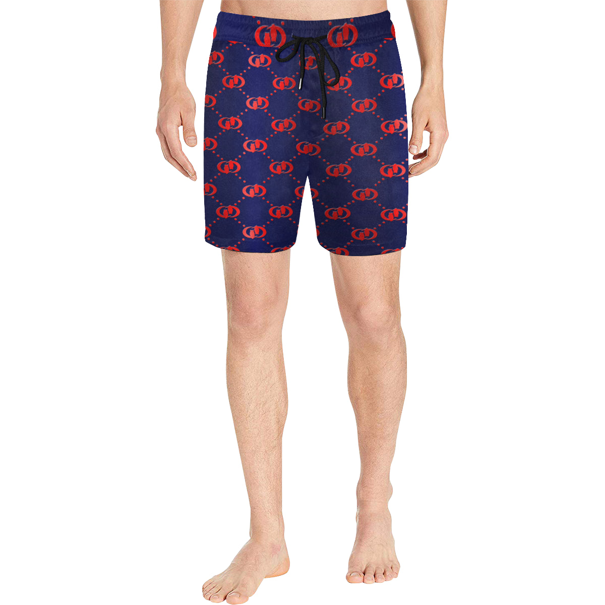 EXCELLENCE Men's Mid-Length Swim Shorts