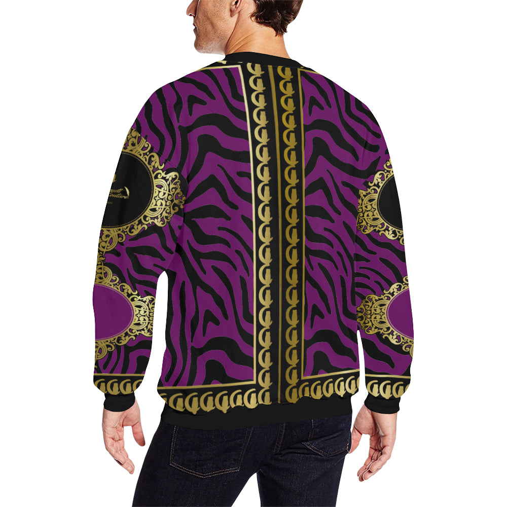 PRIVILEGE GRAPE All Over Print Crewneck Sweatshirt for Men
