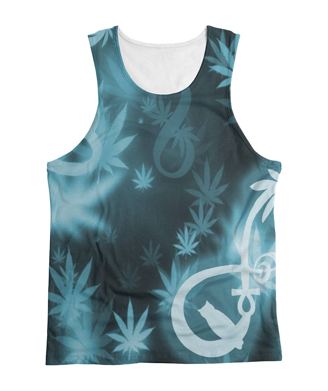 Infinity Blue cosmos  Sublimation Tanktop