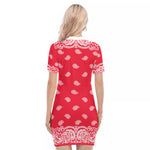 BANDANA FULLY Bs'UP Women's Polo Collar Dress