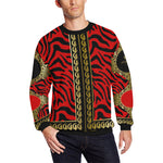 PRIVILEGE RED All Over Print Crewneck Sweatshirt for Men