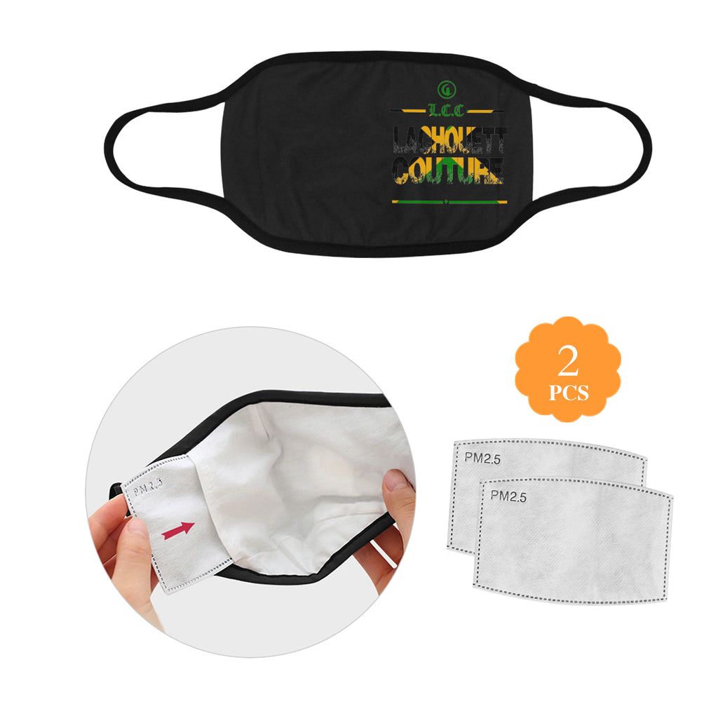 LCC JAMAICA GRUNDGE Mouth Mask (2 Filters Included) (Non-medical Products)