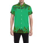 TROPICAL Men's All Over Print Short Sleeve Shirt