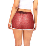 BANDANA LUXURY Bs'UP  Women's All Over Print Relaxed Shorts