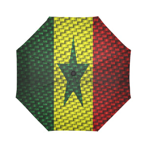 SENEGAL FLAG Auto-Foldable Umbrella