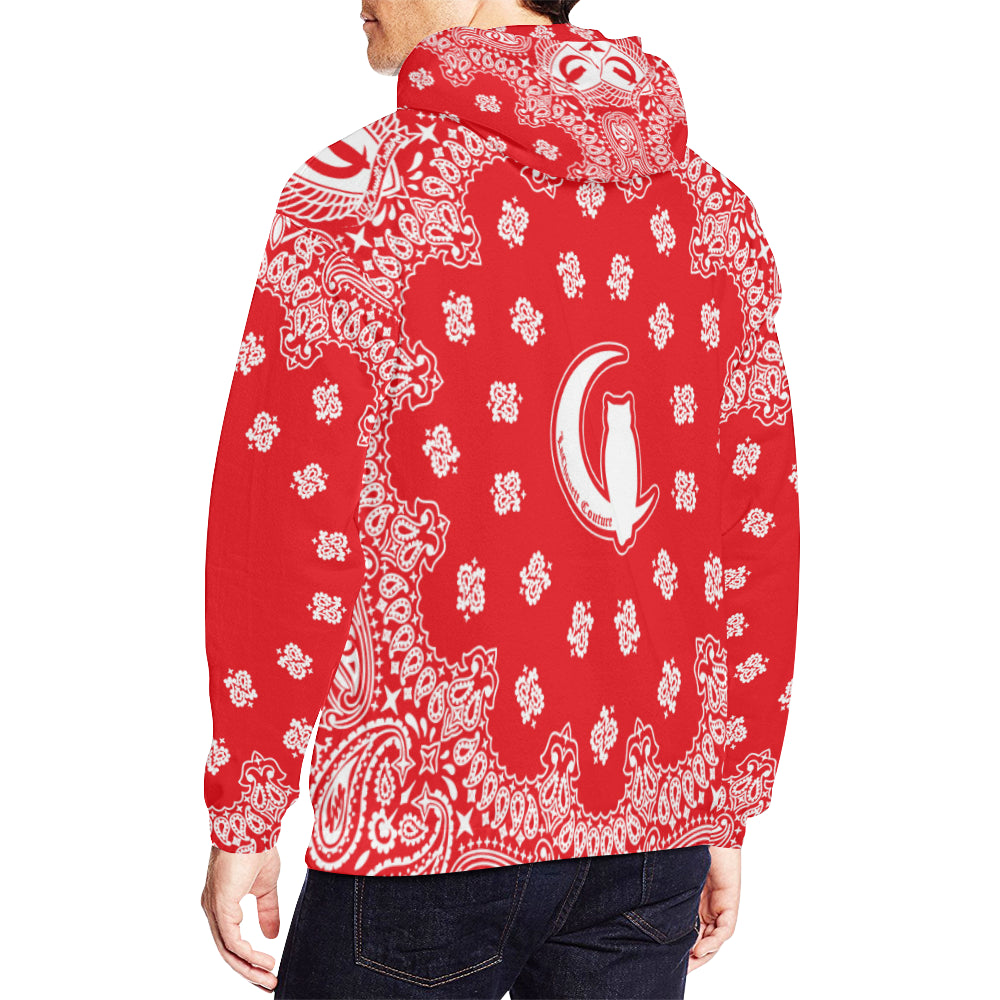 BANDANA Bs'UP All Over Print Hoodie for Men