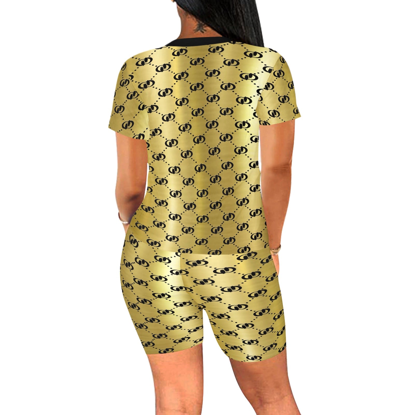 EXCELLENCE GLDBLC Women's Short Yoga Set (Sets 03)