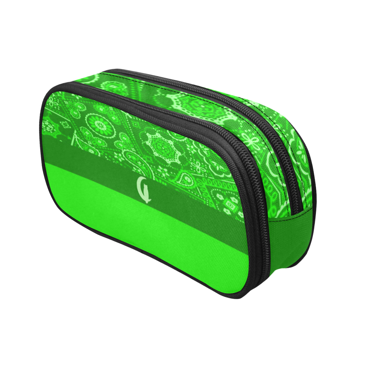 BANDANA VIRAL GREENFLUO Pencil Pouch/Large