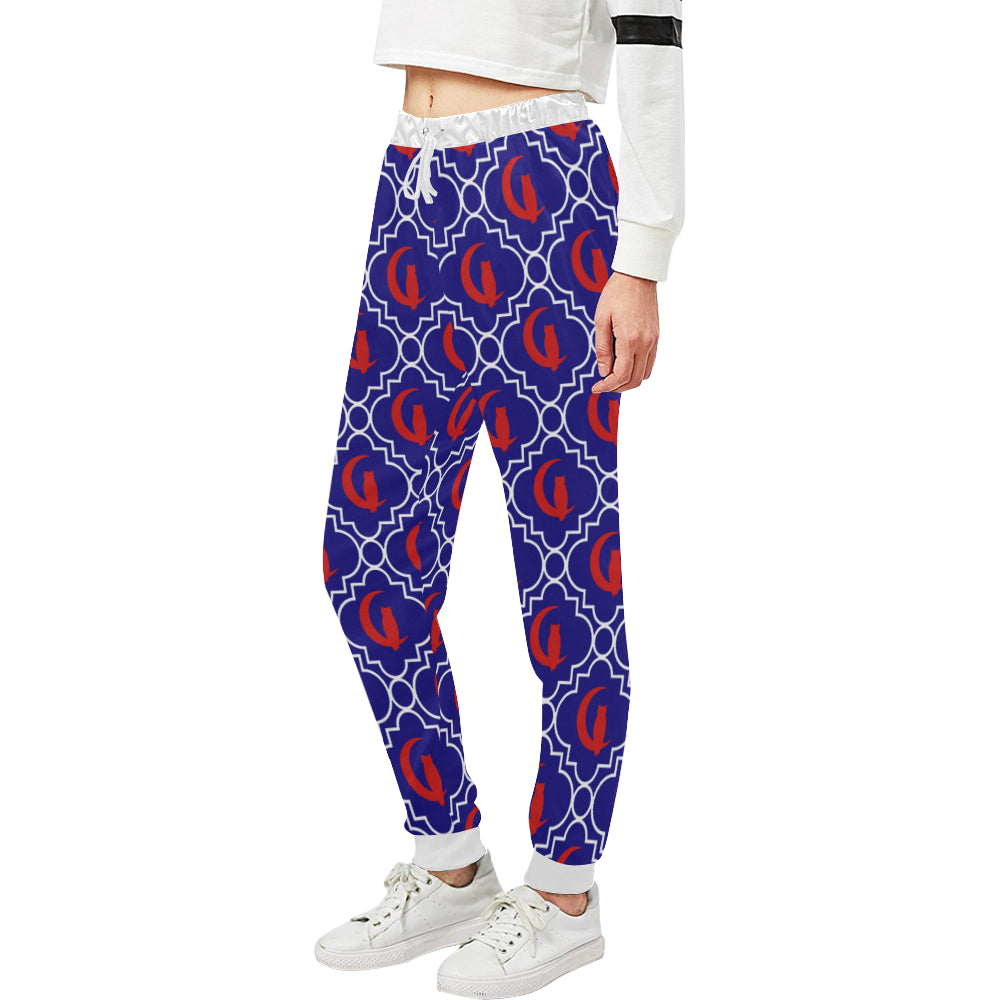 ELEGANCE BLR Women's All Over Print Sweatpants (Model L11)