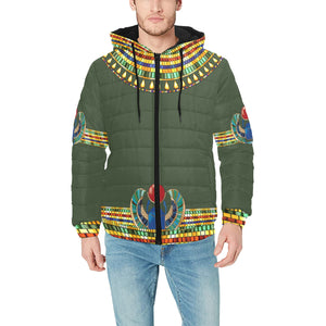MEDJAY Men's Padded Hooded Jacket