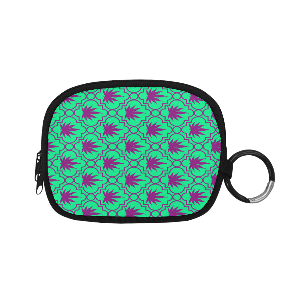 WEEDY PRPLE Coin Purse (Model 1605)