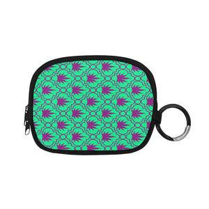 WEEDY PRPLE Coin Purse (Model 1605)