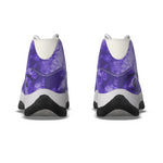 TIE DYE GRAPES Men's High Top Basketball Shoes