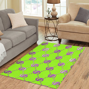 GOODY FLUO PURPLE Area Rug 5'3''x4'