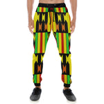 KENTE RASTA Men's All Over Print Sweatpants