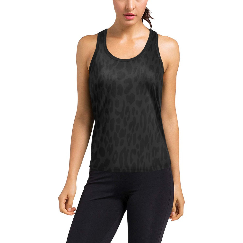 JAGUAR SKIN Women's Racerback Tank Top