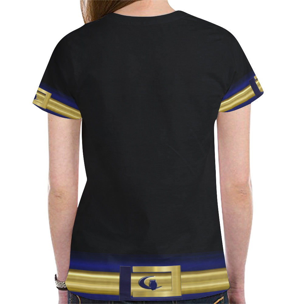 LCC OG BLING New All Over Print T-shirt for Women (Model T45)