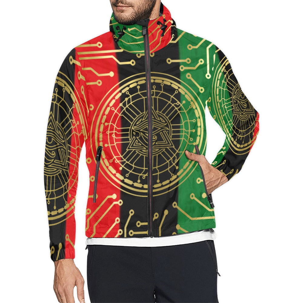 CRYPTO KMT Unisex All Over Print Windbreaker