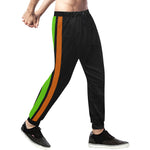 FRESH UP ORANGE Men's All Over Print Sweatpants (Model L11)