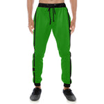 BLACC BORDER GREEN Men's All Over Print Sweatpants