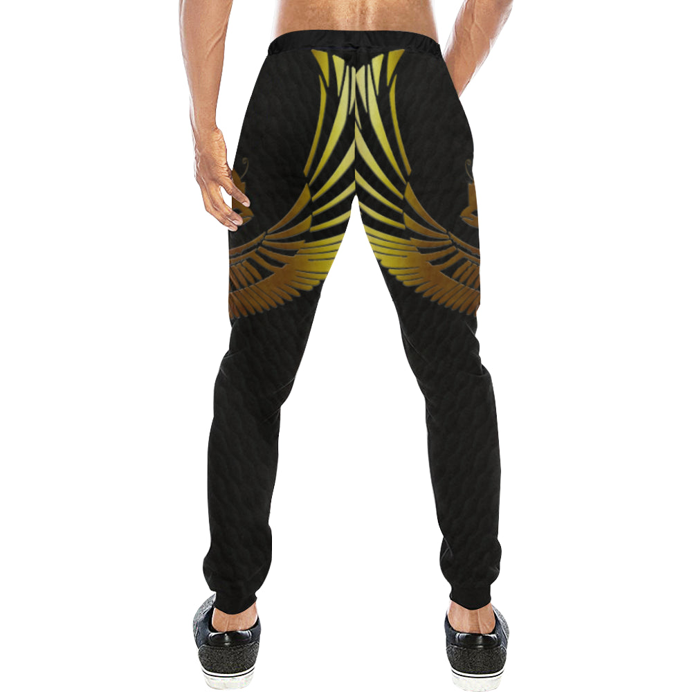 NEKHBET SNAKE Men's All Over Print Sweatpants (Model L11)
