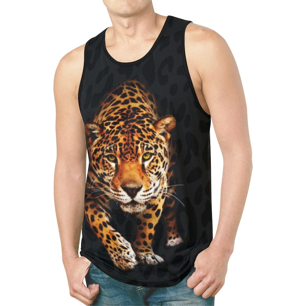 JAGUAR New All Over Print Tank Top for Men