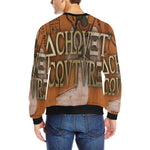 AUSAR Men's Rib Cuff Crew Neck Sweatshirt
