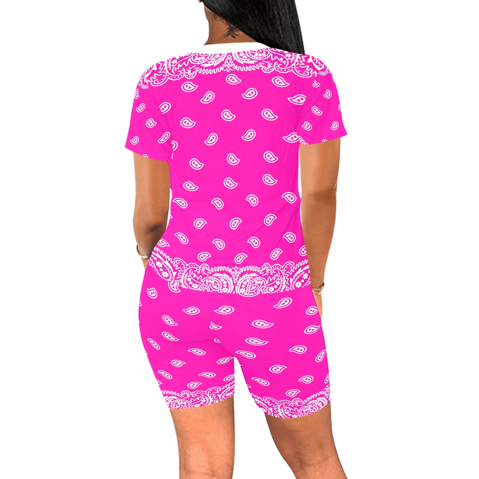BANDANA FULLY Women's Short Yoga Set