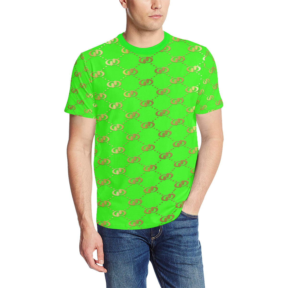 EXCELLENCE SKUNKGLD Men's All Over Print T-Shirt