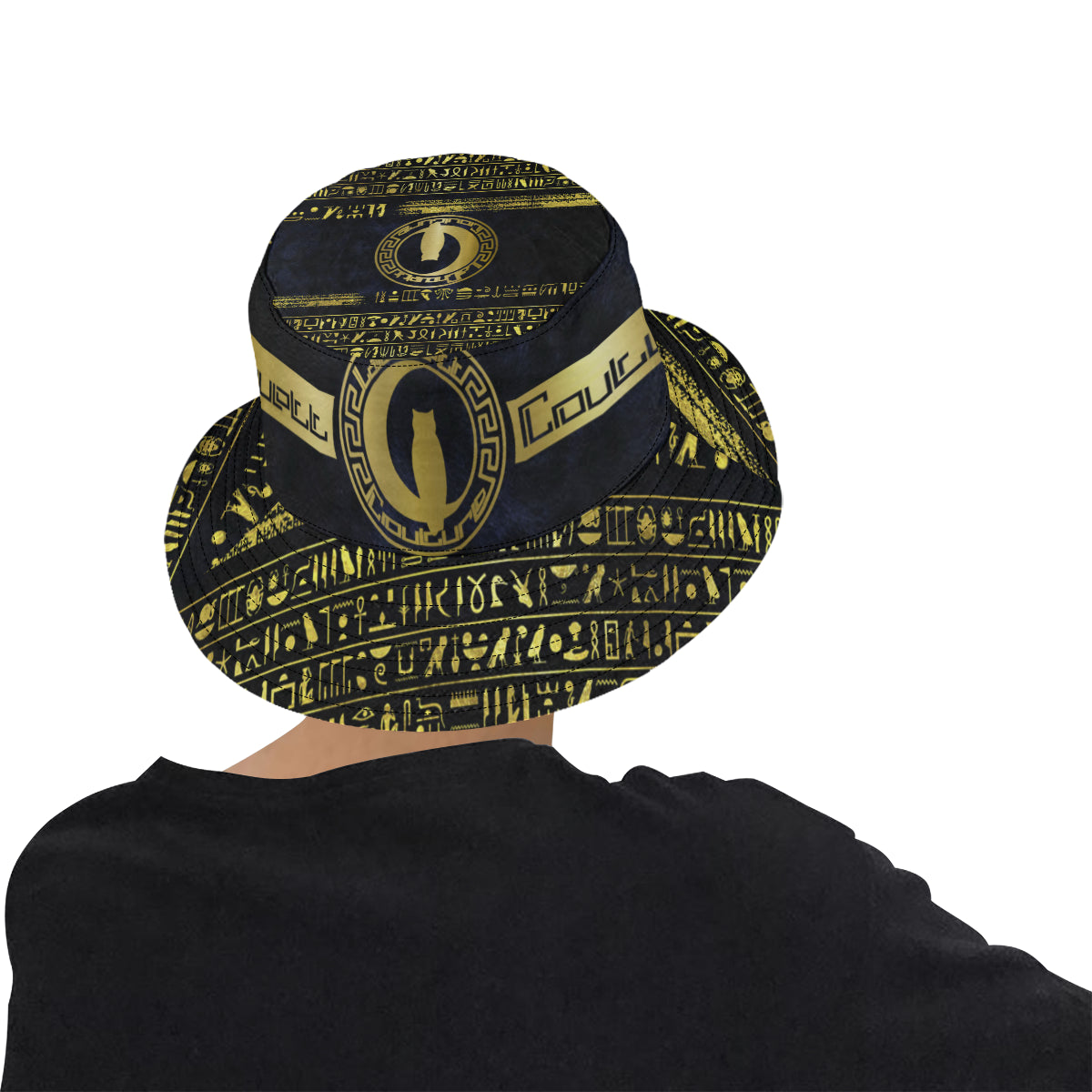 HIEROGLYPH DELUXE All Over Print Bucket Hat for Men