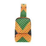 JAMAICA FLAG Chest Bag (Model 1678)