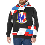 FRANCE Men's Long Sleeve Fleece Hoodie