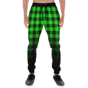 DUSTY PLAID Men's All Over Print Sweatpants