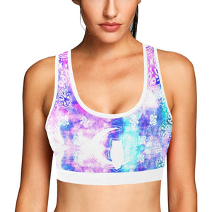 BANDANA COLORFULL Women's All Over Print Sports Bra