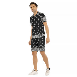BANDANA FULLY BLC Men's Short Sleeve Shirt Sets