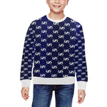 EXCELLANCE WHT All Over Print Crewneck Sweatshirt for Kids (Model H29)