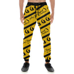NICE ONE YLW Men's All Over Print Sweatpants
