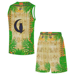 TROPICAL NILE All Over Print Basketball Uniform