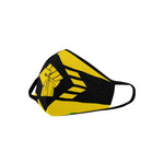 FIST UP Mouth Mask in One Piece (2 Filters Included)