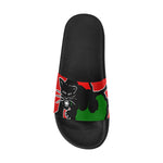 BLACC PANTHER RBG RED Men's Slide Sandals