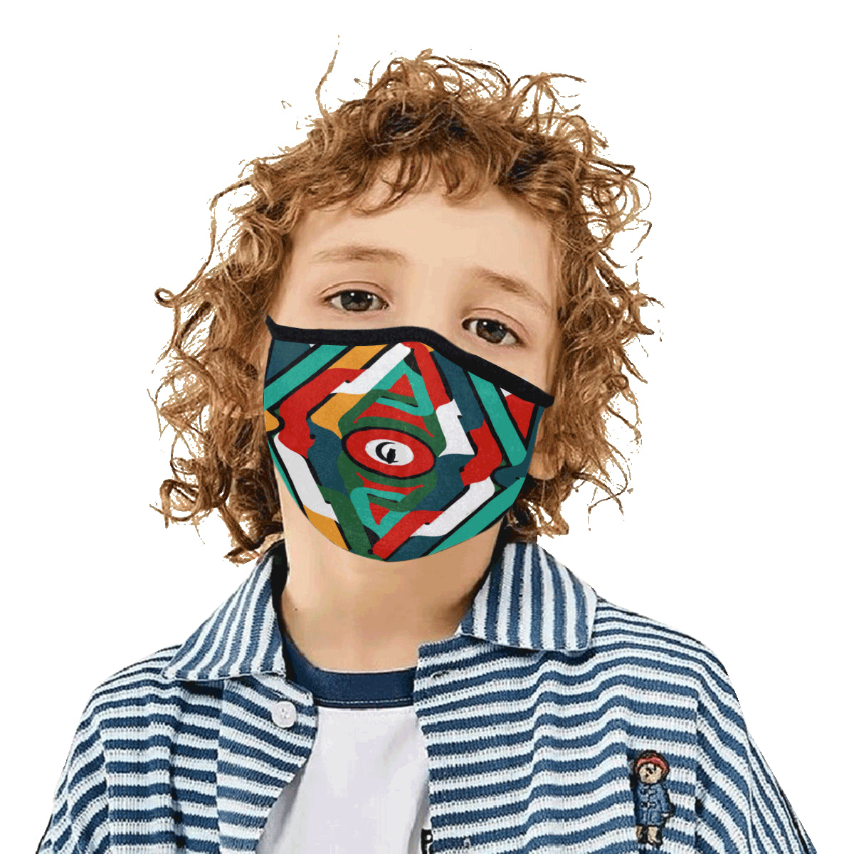 TEMBE ART Mouth Mask in One Piece (2 Filters Included)