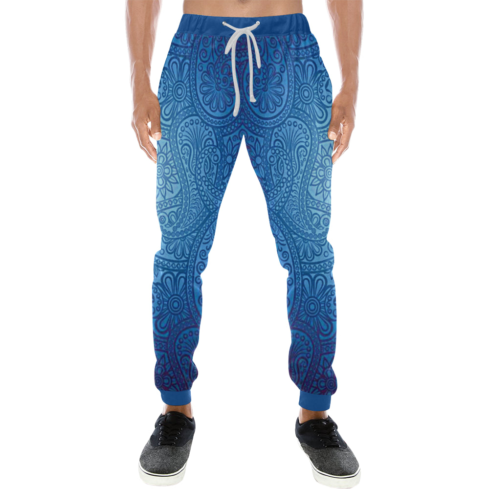 LUXURY GANG Men's All Over Print Sweatpants (Model L11)